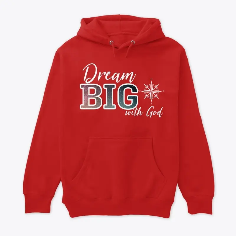 Dream Big with God (white logo)